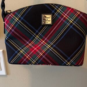 Dooney & Bourke Tartan Crossbody Bag - Red, Blue, and Black
